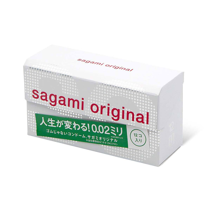 日本 Sagami Original 相模原創 0.02 (第二代) 12 片裝 PU 安全套
