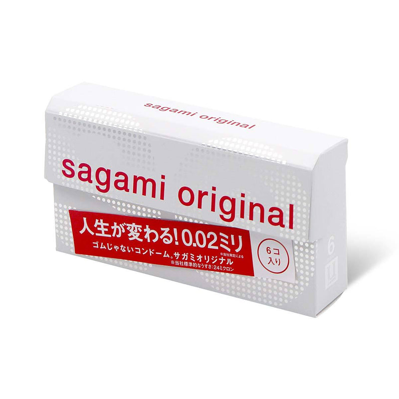 日本 Sagami Original 相模原創 0.02 (第二代) 6 片裝 PU 安全套