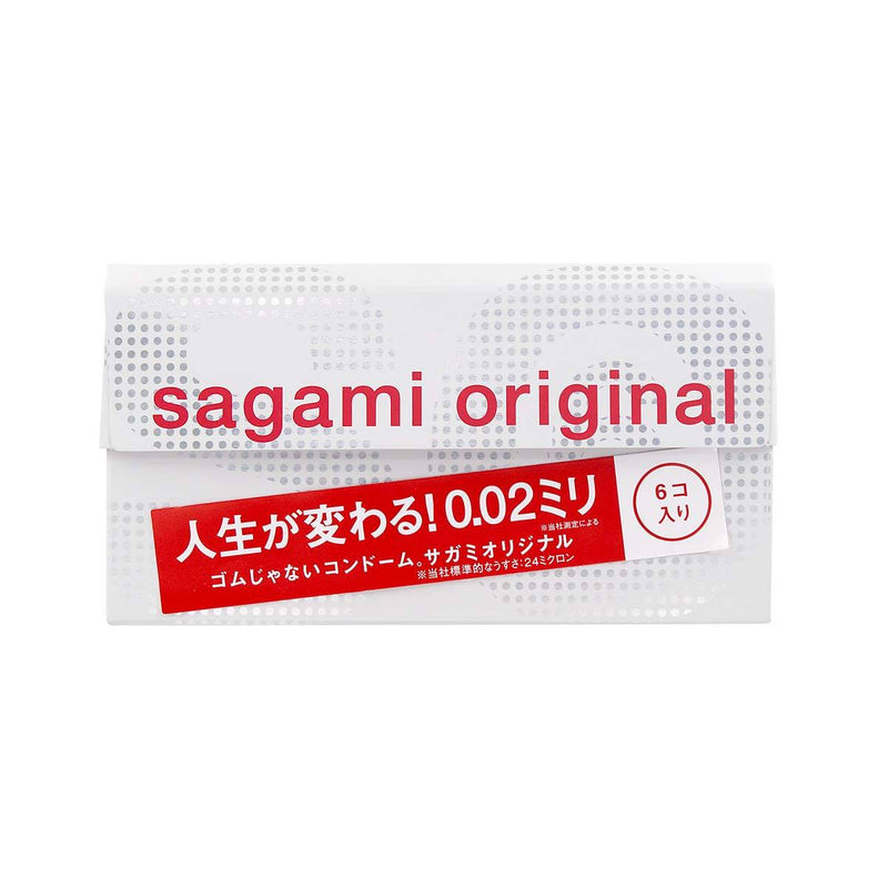 日本 Sagami Original 相模原創 0.02 (第二代) 6 片裝 PU 安全套