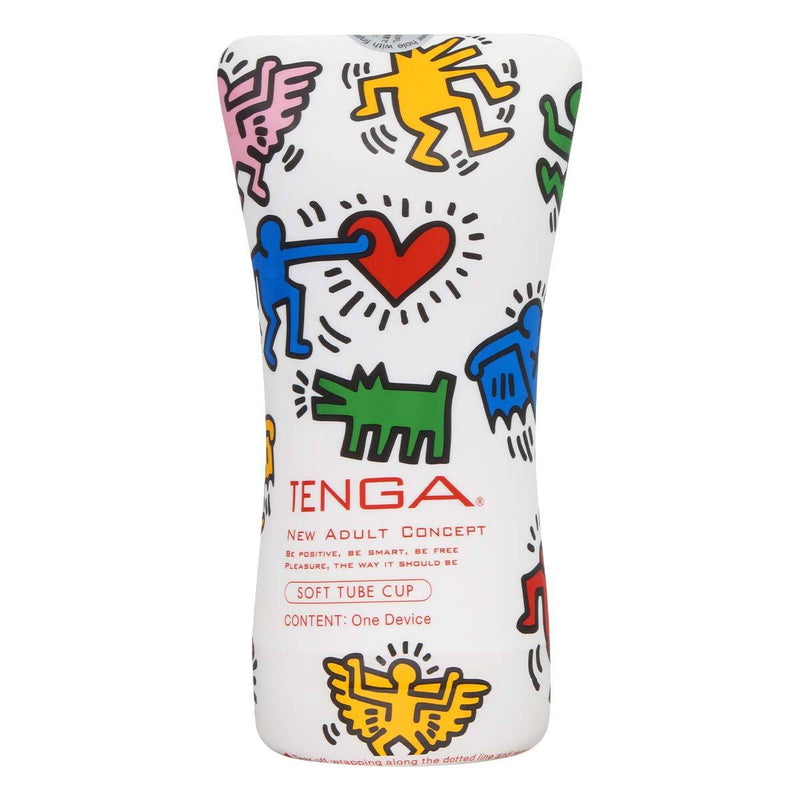 日本 TENGA ✕ Keith Haring SOFT TUBE CUP - 飛機杯 - Tenga - 啱 feel | feelin&